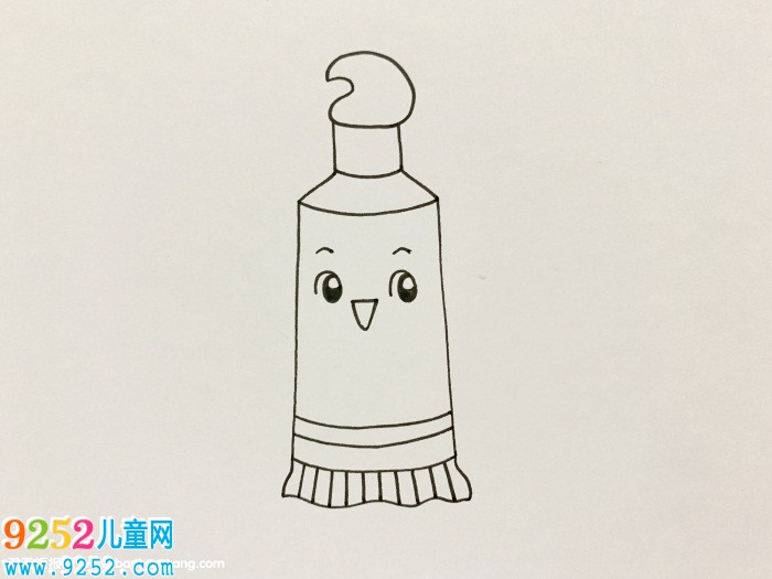 牙膏<a href=http://www.inspiredelm.com/jianbihua/ target=_blank class=infotextkey>簡(jiǎn)筆畫(huà)</a>怎么畫(huà)，牙膏<a href=http://www.inspiredelm.com/jianbihua/ target=_blank class=infotextkey>簡(jiǎn)筆畫(huà)</a>彩色