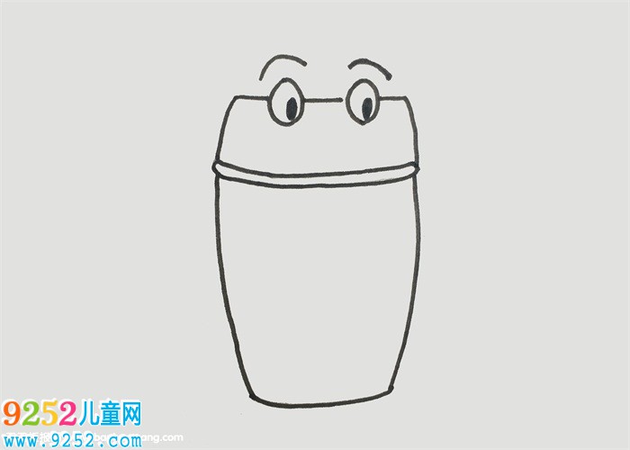 垃圾分類桶怎么畫