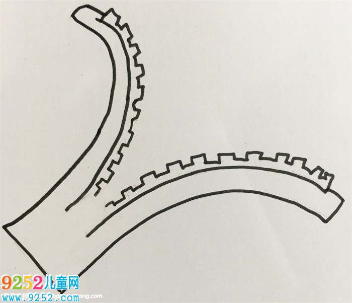 拉鏈怎么畫
