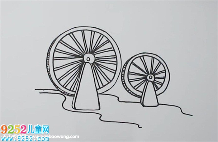 古代水車<a href=http://www.inspiredelm.com/jianbihua/ target=_blank class=infotextkey>簡筆畫</a>