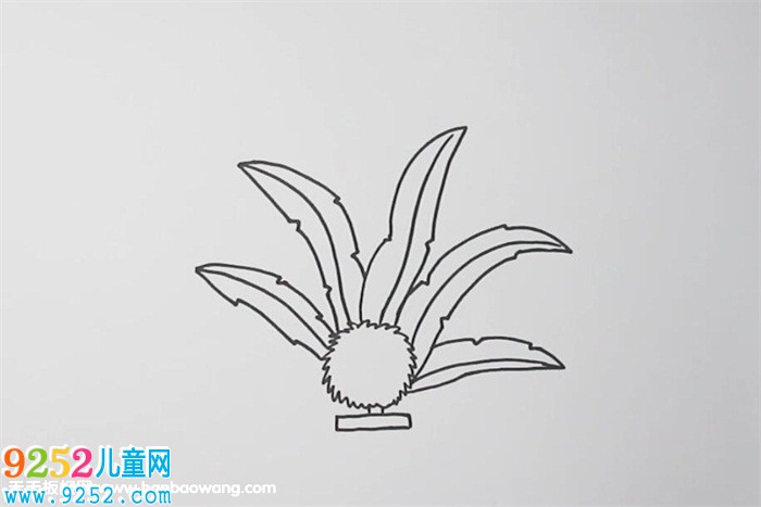 毽子怎么畫
