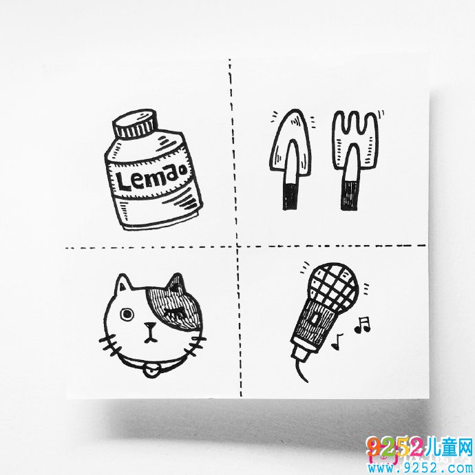 日常用品<a href=http://www.inspiredelm.com/jianbihua/ target=_blank class=infotextkey>簡筆畫</a>大全，超簡單的生活用品<a href=http://www.inspiredelm.com/jianbihua/ target=_blank class=infotextkey>簡筆畫</a>