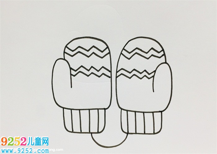 手套怎么畫