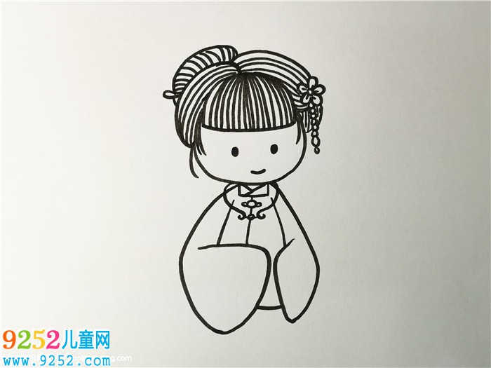 <a href=http://www.inspiredelm.com/jianbihua/ target=_blank class=infotextkey>簡筆畫</a>漢服怎么畫