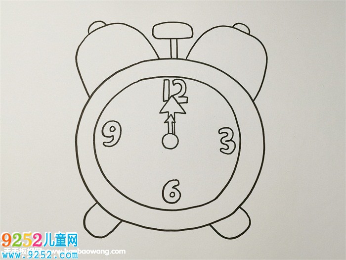 鬧鐘怎么畫<a href=http://www.inspiredelm.com/jianbihua/ target=_blank class=infotextkey>簡筆畫</a>
