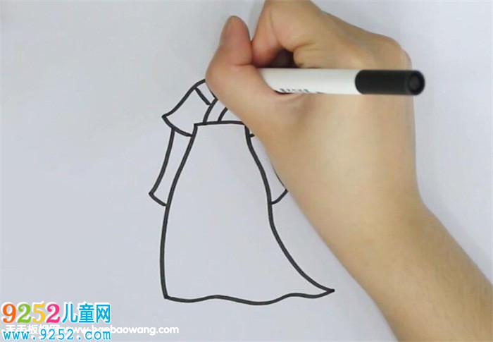對襟襦裙<a href=http://www.inspiredelm.com/jianbihua/ target=_blank class=infotextkey>簡筆畫</a>