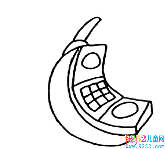 兒童<a href=http://www.inspiredelm.com/jianbihua/ target=_blank class=infotextkey>簡筆畫</a>，幼兒<a href=http://www.inspiredelm.com/jianbihua/ target=_blank class=infotextkey>簡筆畫</a>卡通電話