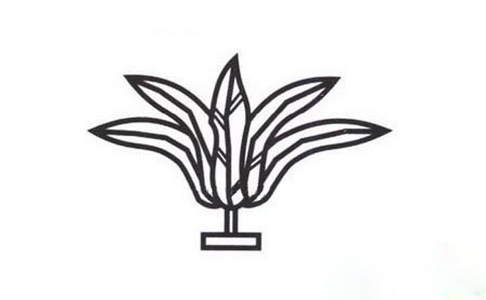 兒童日常用品簡筆畫，毽子簡筆畫