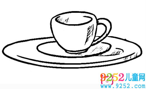 水杯<a href=http://www.inspiredelm.com/jianbihua/ target=_blank class=infotextkey>簡筆畫</a>，好看且易畫
