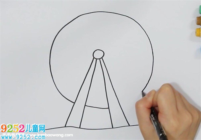 水車的畫法