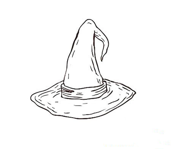 巫女帽簡(jiǎn)筆畫(huà)