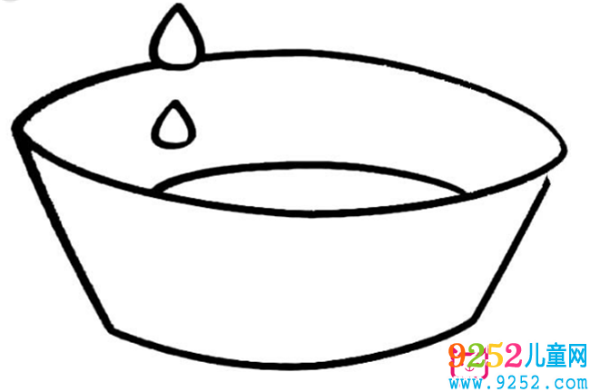 兒童<a href=http://www.inspiredelm.com/jianbihua/ target=_blank class=infotextkey>簡(jiǎn)筆畫(huà)</a>,日常用品<a href=http://www.inspiredelm.com/jianbihua/ target=_blank class=infotextkey>簡(jiǎn)筆畫(huà)</a>洗面盆
