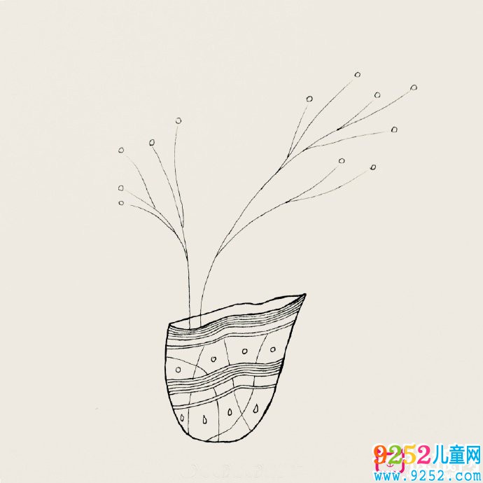 好看的中國風(fēng)<a href=http://www.inspiredelm.com/jianbihua/ target=_blank class=infotextkey>簡筆畫</a>，瓷器設(shè)計