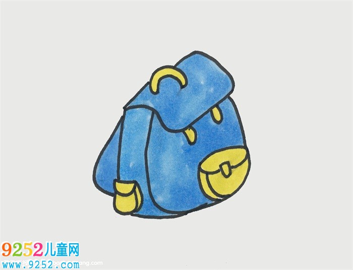 書包怎么畫簡單好看