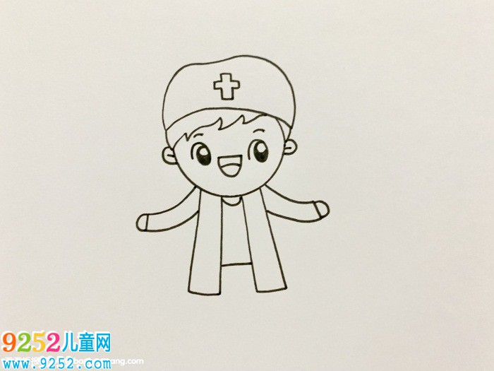 卡通牙醫(yī)<a href=http://www.inspiredelm.com/jianbihua/ target=_blank class=infotextkey>簡筆畫</a>，牙科醫(yī)生<a href=http://www.inspiredelm.com/jianbihua/ target=_blank class=infotextkey>簡筆畫</a>步驟