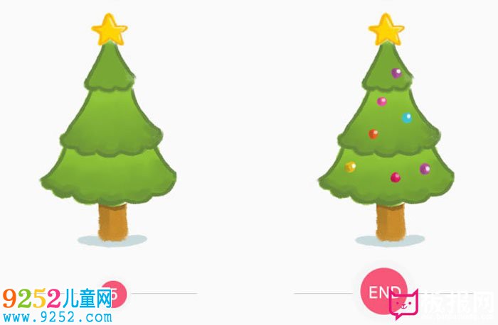 兒童卡通<a href=http://www.inspiredelm.com/jianbihua/ target=_blank class=infotextkey>簡筆畫</a>大全，蠟筆畫圣誕樹