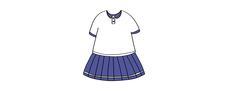 校服怎么畫