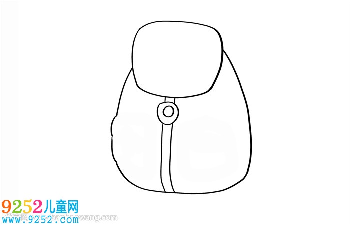 藍(lán)色書包怎么畫簡(jiǎn)單好看