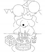 過生日簡筆