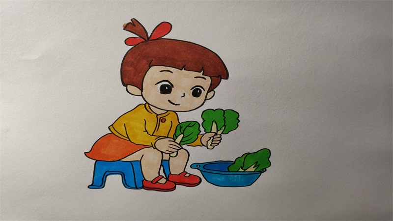 五一快樂(lè)節(jié)人物簡(jiǎn)筆畫，五一勞動(dòng)節(jié)人物怎么畫