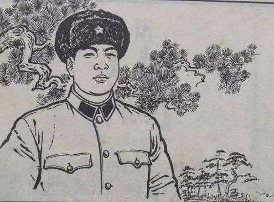 雷鋒簡筆黑白
