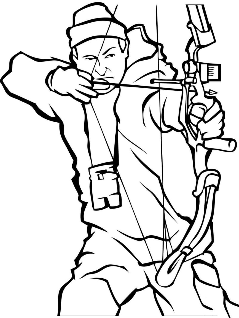 弓箭手射擊<a href=http://www.inspiredelm.com/jianbihua/ target=_blank class=infotextkey>簡筆畫</a>