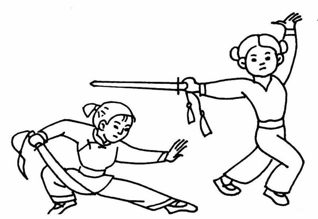運(yùn)動中的人們簡筆畫圖片_運(yùn)動中的人們兒童繪畫圖集