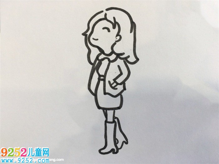 女人怎么畫
