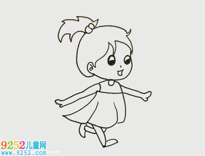 少女怎么畫