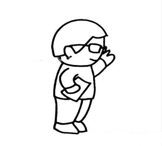 教師節(jié)男教師簡筆畫大全