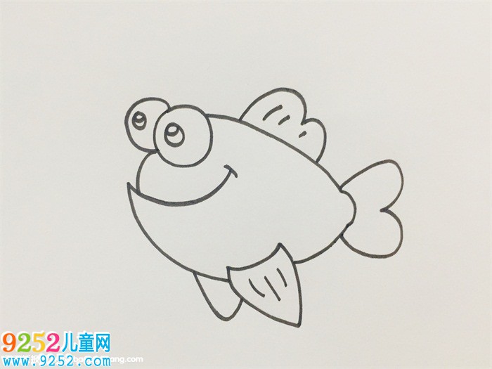 熱帶魚怎么畫