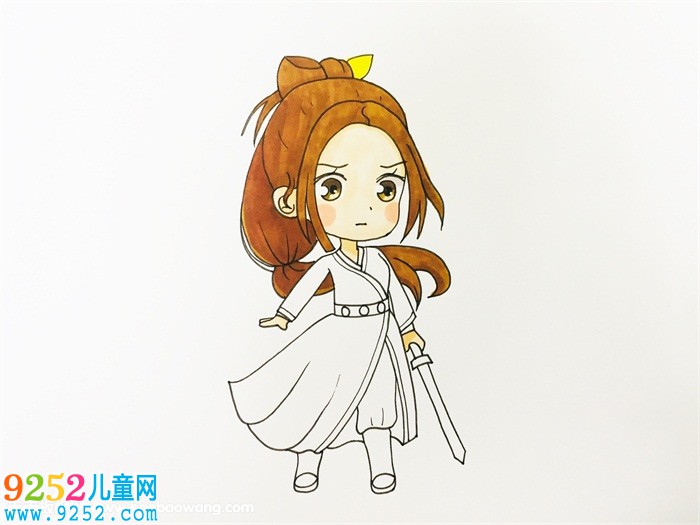 趙麗穎<a href=http://www.inspiredelm.com/jianbihua/ target=_blank class=infotextkey>簡(jiǎn)筆畫(huà)</a>教程