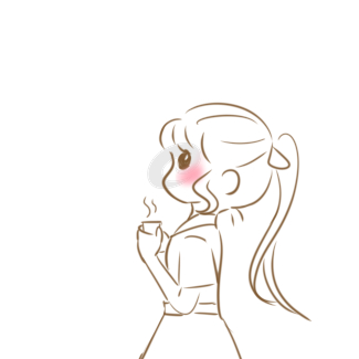 害羞的女生<a href=http://www.inspiredelm.com/jianbihua/ target=_blank class=infotextkey>簡筆畫</a>怎么畫