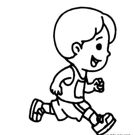 奔跑的人<a href=http://www.inspiredelm.com/jianbihua/ target=_blank class=infotextkey>簡筆畫</a>圖片