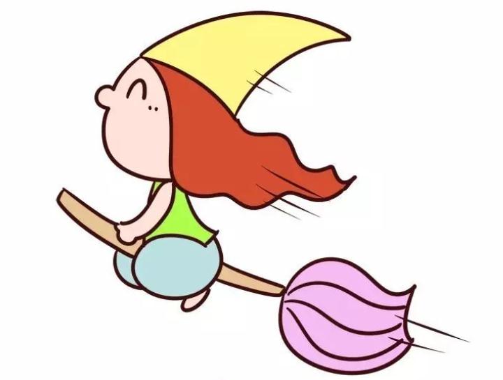 騎掃帚的女巫<a href=http://www.inspiredelm.com/jianbihua/ target=_blank class=infotextkey>簡(jiǎn)筆畫</a>步驟