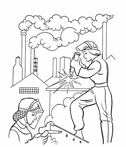 辛勤的勞動(dòng)人民簡(jiǎn)筆