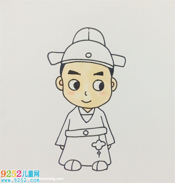 古代詩人<a href=http://www.inspiredelm.com/jianbihua/ target=_blank class=infotextkey>簡筆畫</a>步驟