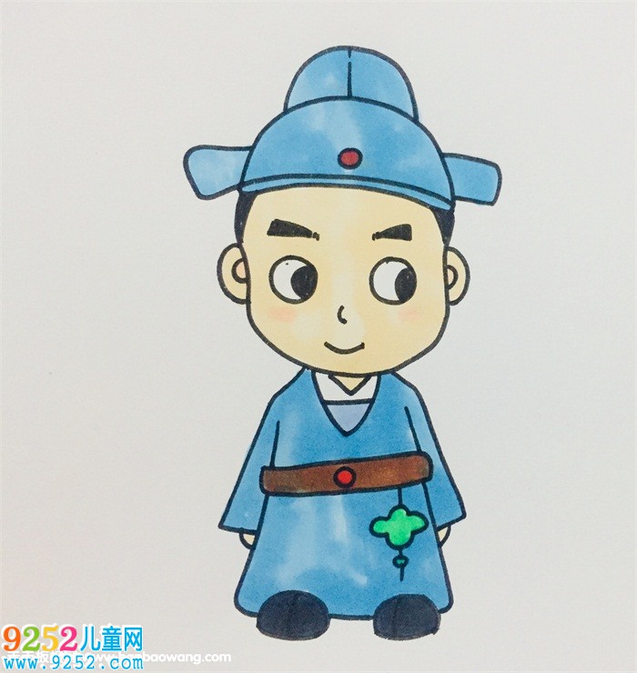 古代詩人<a href=http://www.inspiredelm.com/jianbihua/ target=_blank class=infotextkey>簡筆畫</a>步驟
