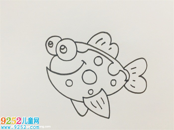 熱帶魚怎么畫