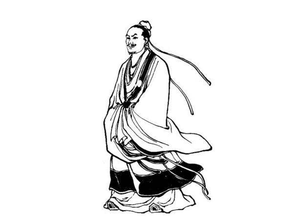 三國劉備簡筆畫