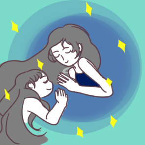 漂亮的媽媽<a href=http://www.inspiredelm.com/jianbihua/ target=_blank class=infotextkey>簡筆畫</a>要怎么畫