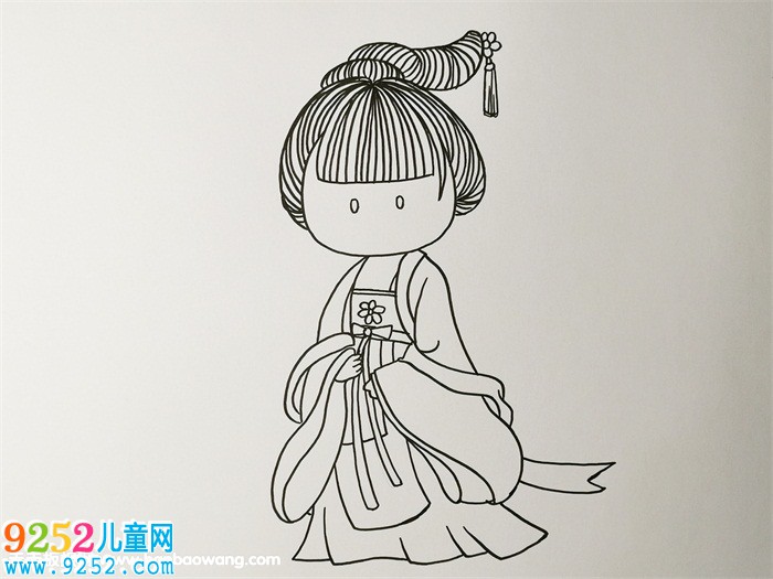 一步一步教你畫(huà)古裝人