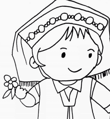 傣族姑娘人物簡(jiǎn)筆