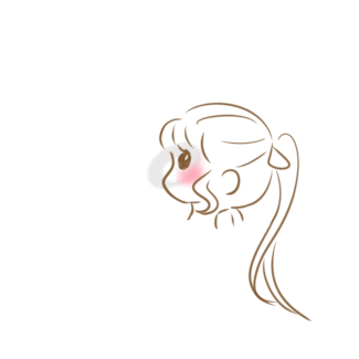 害羞的女生<a href=http://www.inspiredelm.com/jianbihua/ target=_blank class=infotextkey>簡筆畫</a>怎么畫