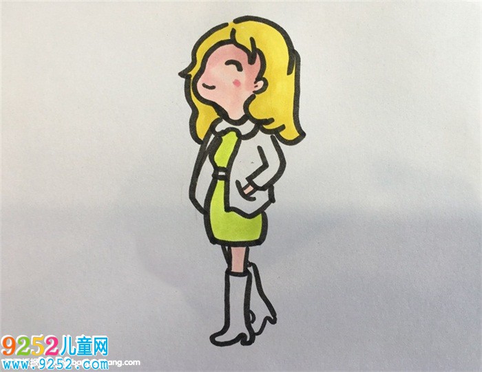 女人怎么畫