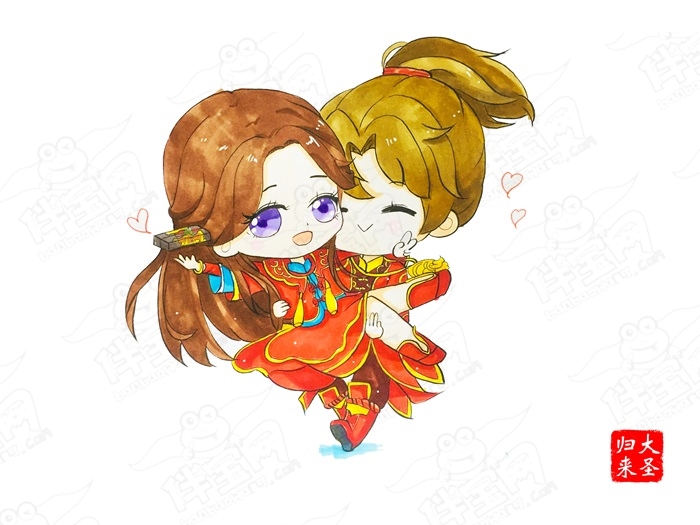 王者榮耀q版人物萌圖(18張)，王者榮耀q版<a href=http://www.inspiredelm.com/jianbihua/ target=_blank class=infotextkey>簡筆畫</a>大全