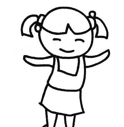 幼兒園小朋友人物簡筆