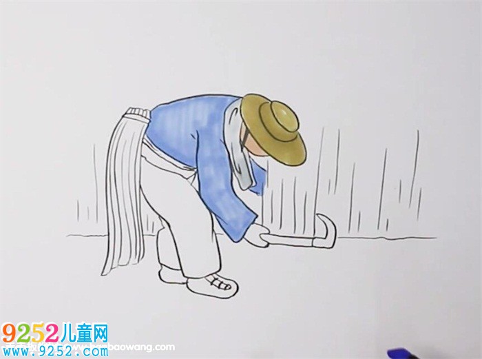 農(nóng)民割稻谷<a href=http://www.inspiredelm.com/jianbihua/ target=_blank class=infotextkey>簡筆畫</a>
