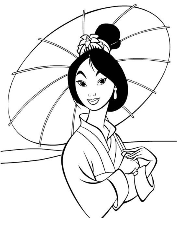古代人物簡(jiǎn)筆畫，替父從軍花木蘭簡(jiǎn)筆畫