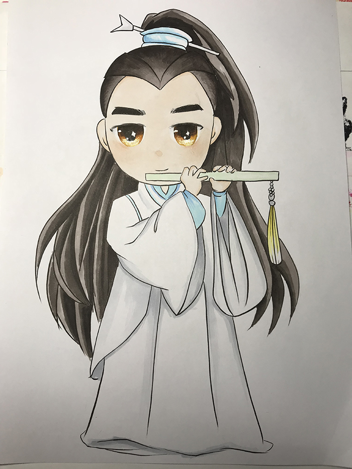 朱一龍q版<a href=http://www.inspiredelm.com/jianbihua/ target=_blank class=infotextkey>簡筆畫</a>